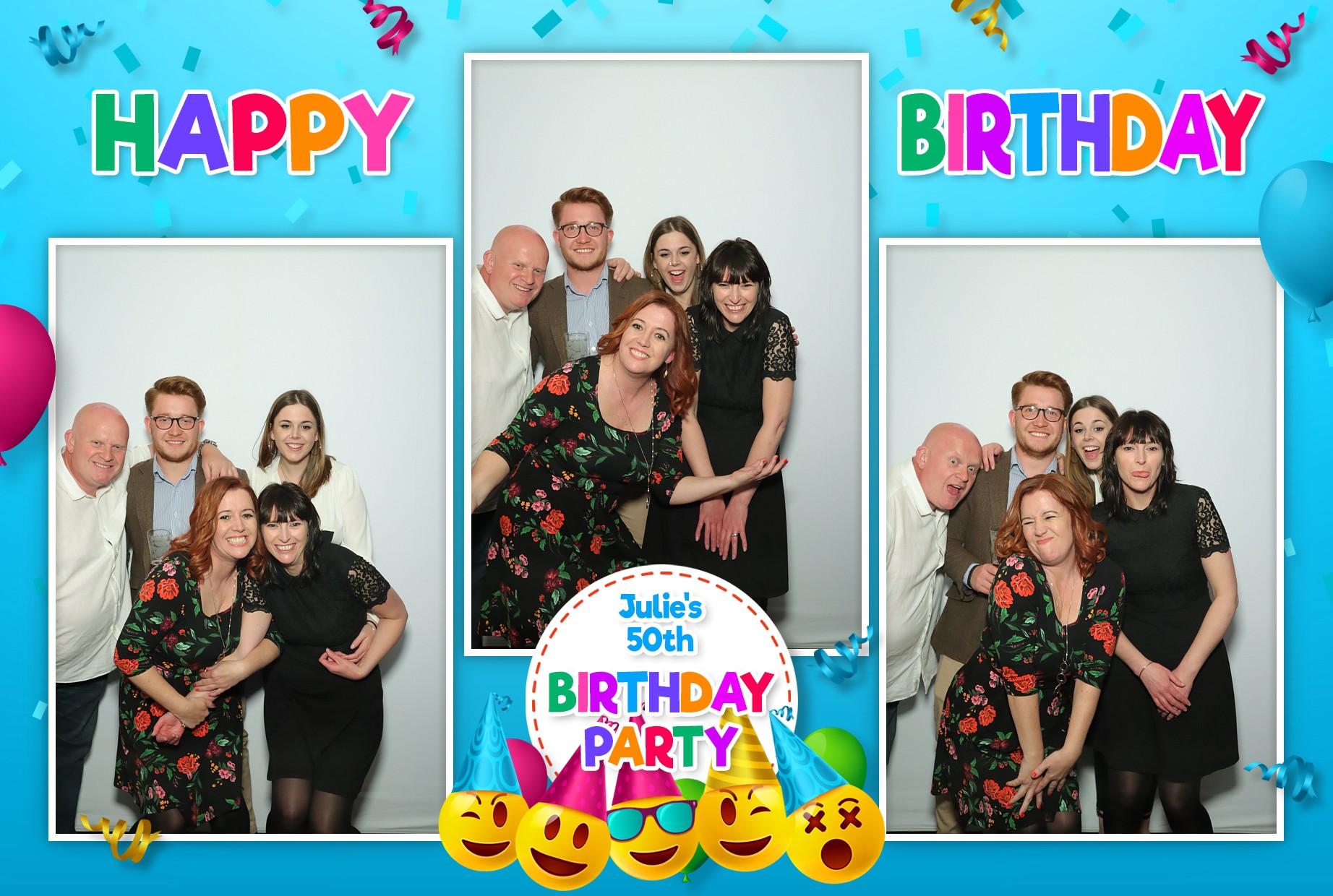 Julie's 50th Birthday | View more photos from the event at gallery.myphotoboothexperience.co.uk/u/MyPhotoBoothExperienceLtd/Julies-50th-Birthday
